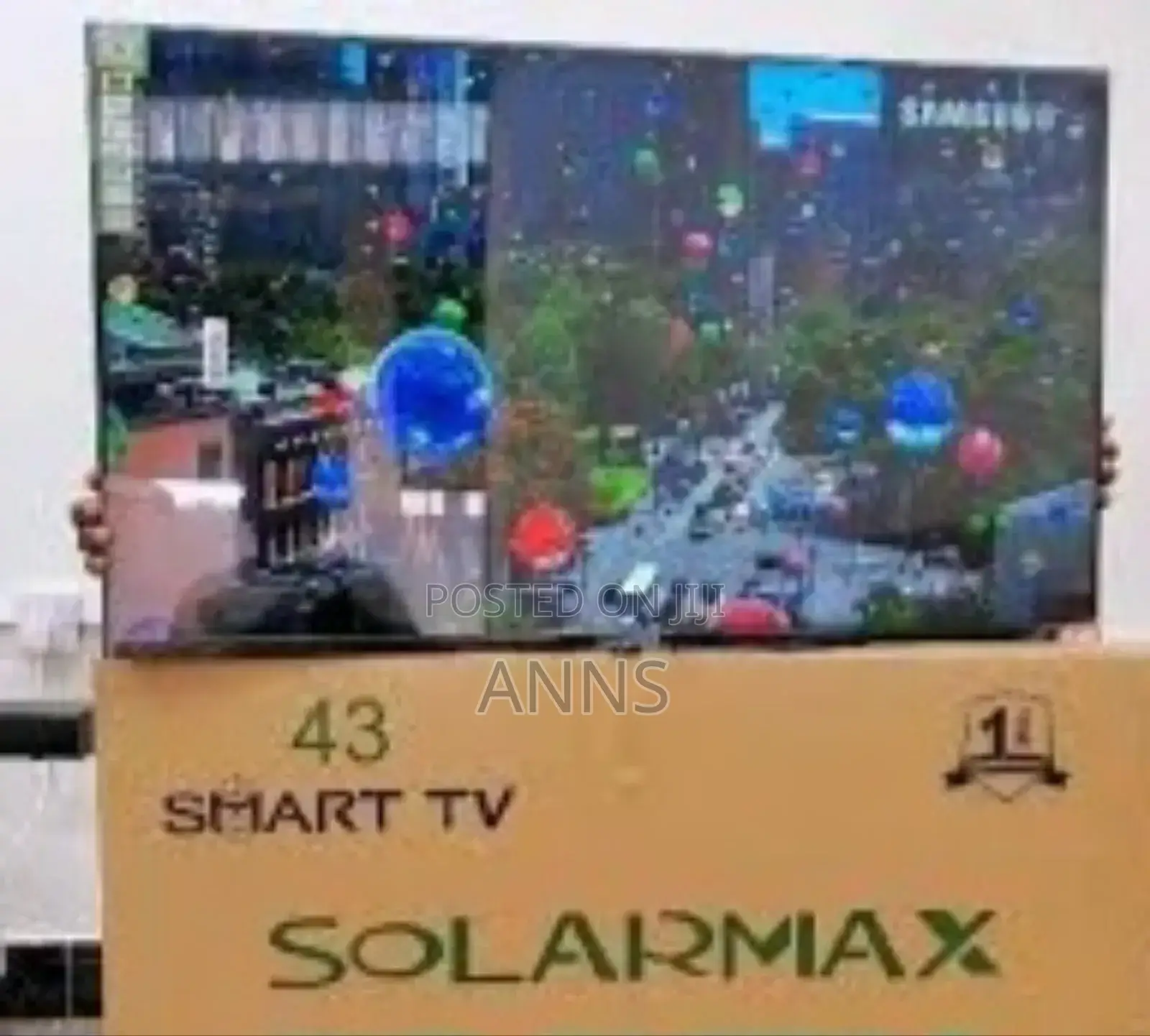 Solamax 43" Smart ~FULL HD Frameless Tv