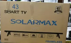 Solamax 43" High Clarity Frameless Television