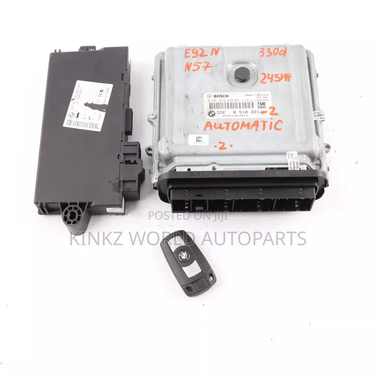 BMW E90 E91 Diesel N57 Ecu Engine Kit Dde Cas3 + Key7823973
