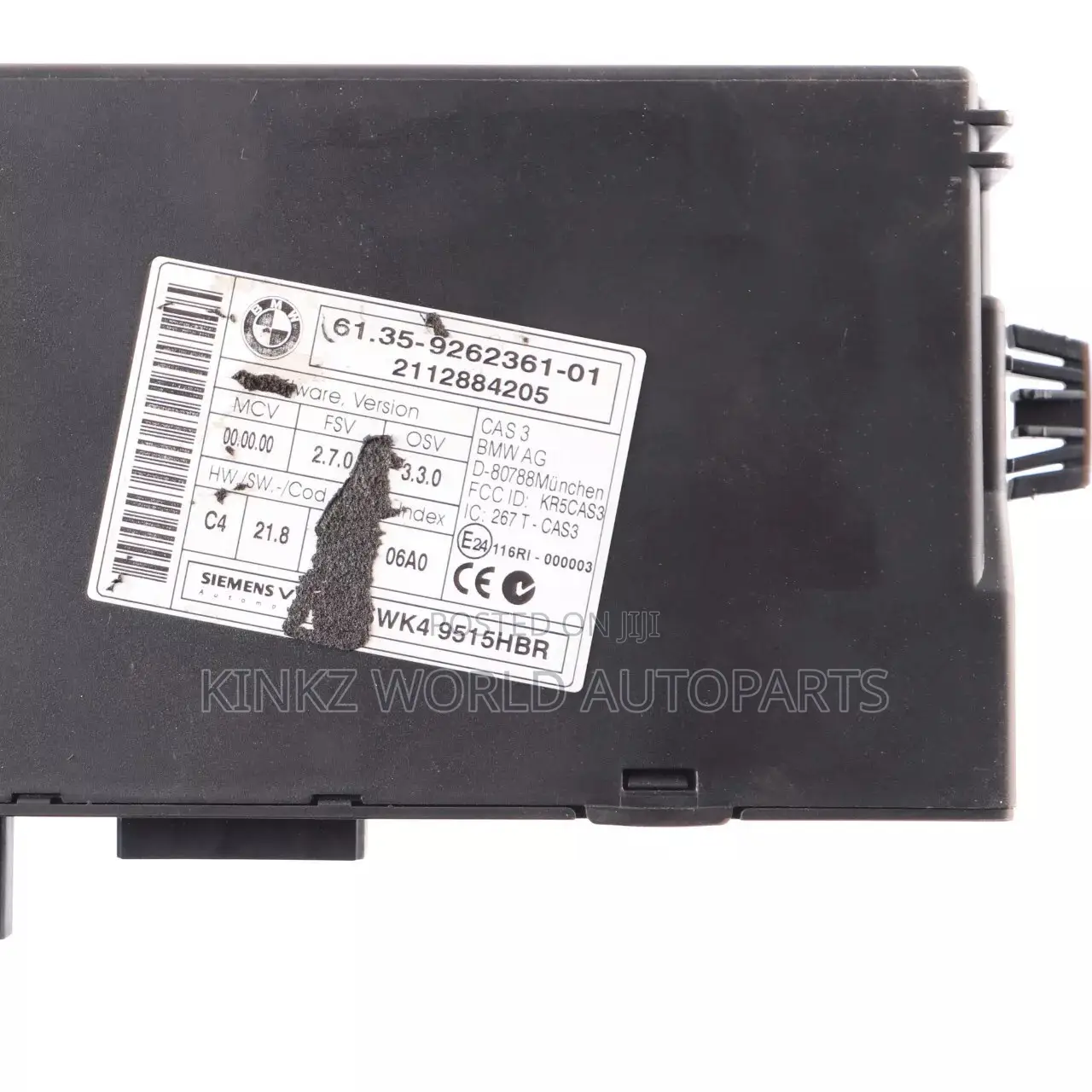 BMW E90 E91 Diesel N57 Ecu Engine Kit Dde Cas3 + Key7823973