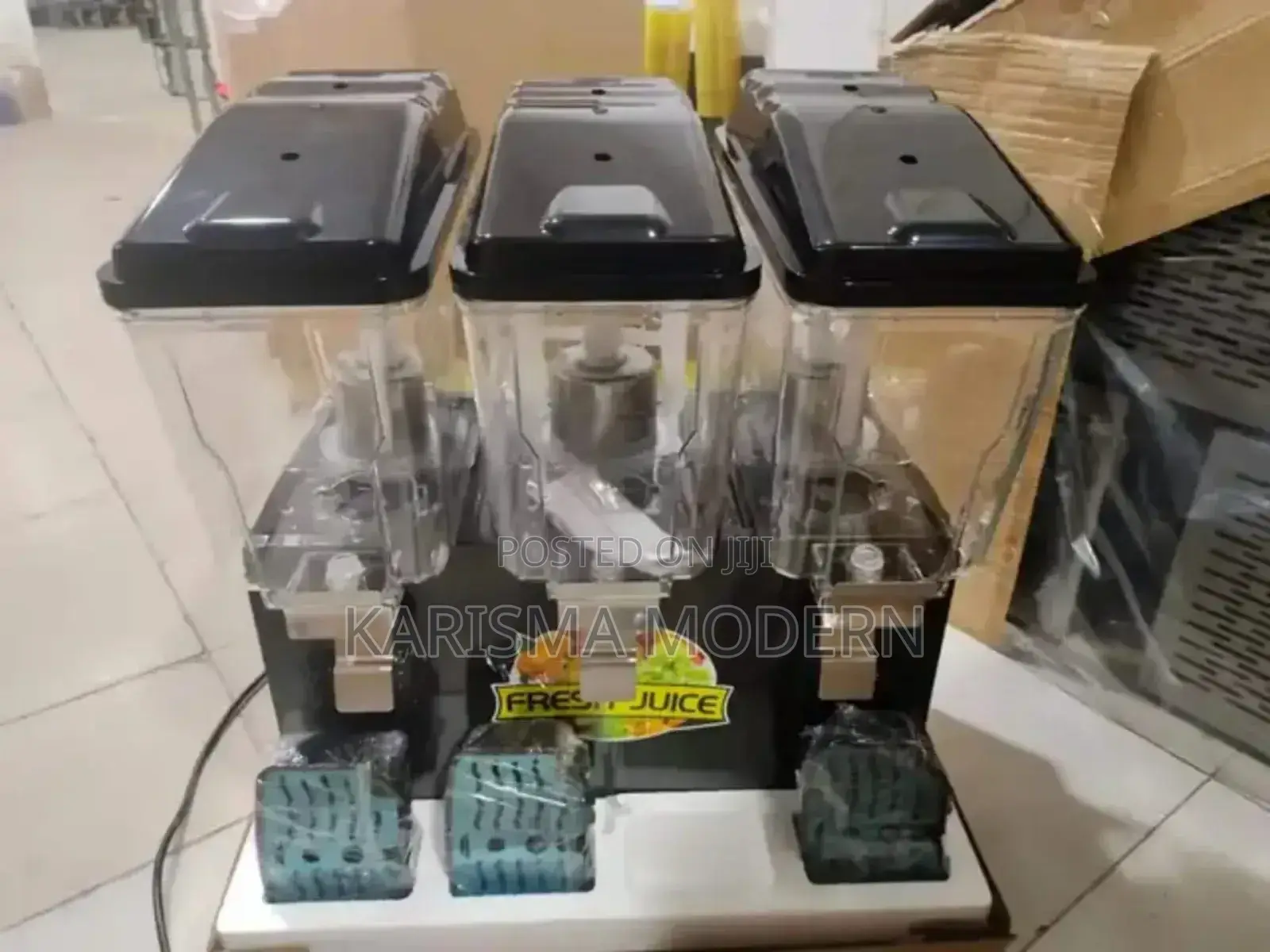 Juice Dispenser Three Chamber