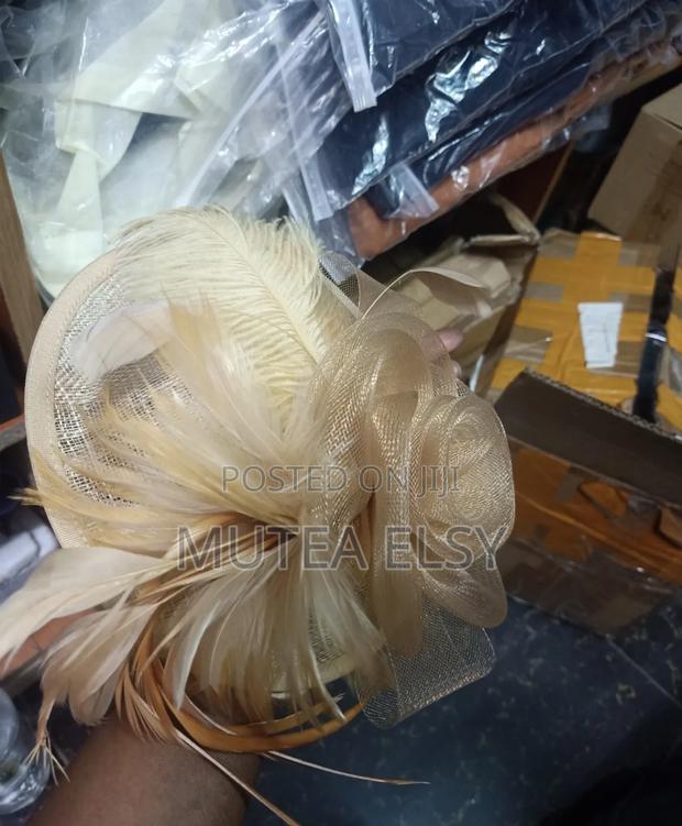 Executive Gold Fascinators - main view