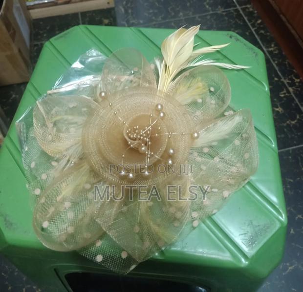 Gold Normal Fascinators - main view