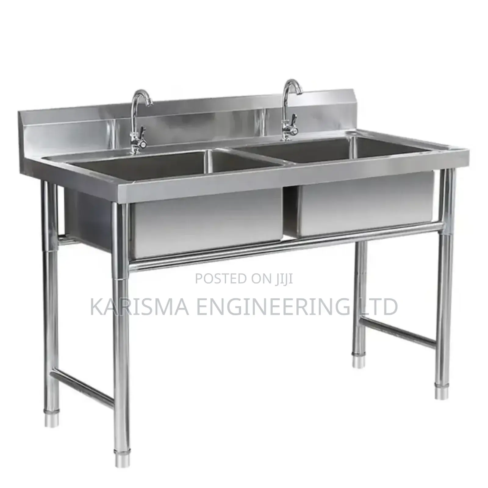 Double Bowl Cleaning Sink