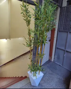 1.8m Artificial Bamboo Plants With Vase