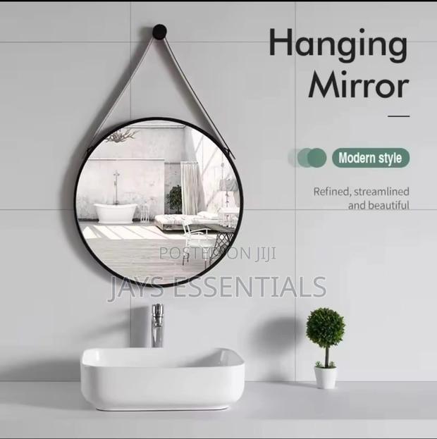 60cm Round Decorative Mirror - main view