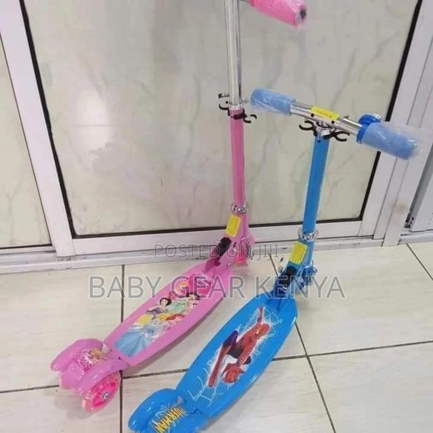 Kid's Scooter.Cartoon Themed - main view