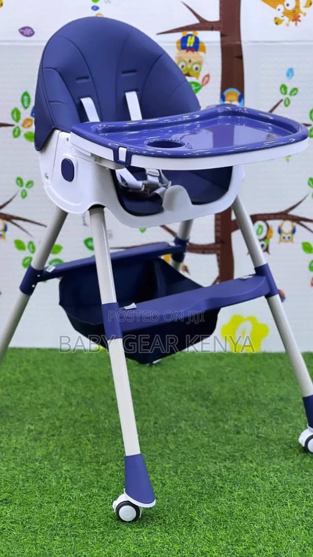 Feeding Chair* Navy Blue - main view