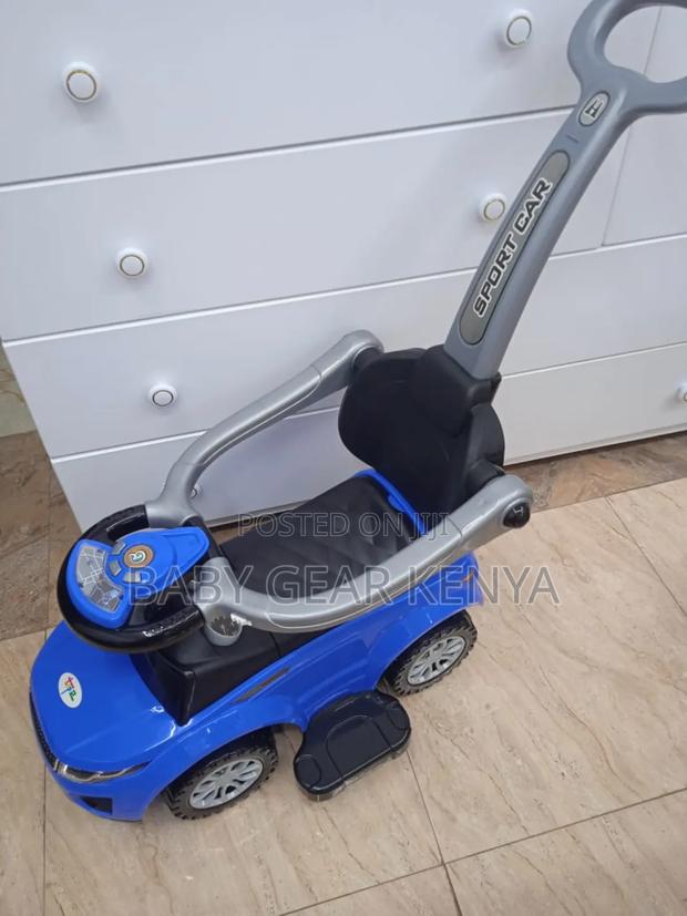 Ride on Toy Car With a Push Handle.Toy Car - thumbnail 2