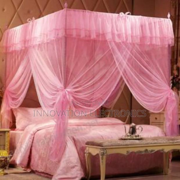 Metallic 4 Stands Mosquito Net - main view