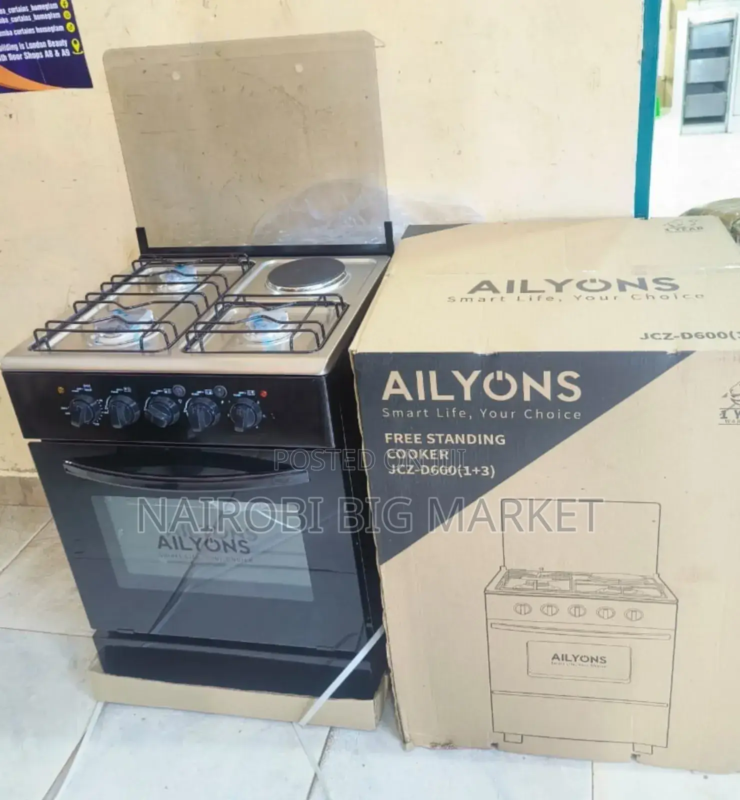 Ailyons Cooker 60 by 60 3+1