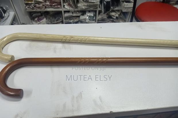 Off-White Brawn Elderly People Walking Sticks - main view