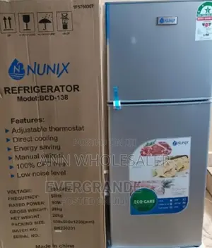 Fridge 138litre Double Door