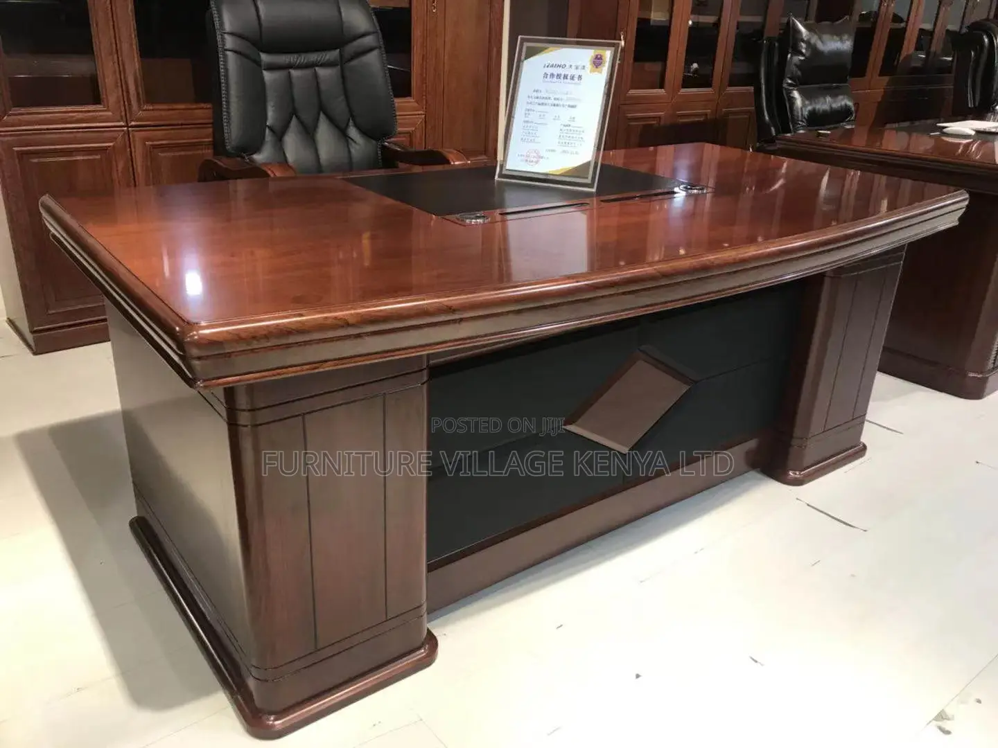 Office Desk With Drawers; 1600MM Executive Office Table