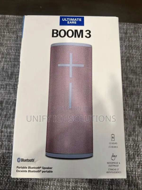 Logitech Ultimate Ears BOOM 3 Portable Bluetooth Speaker