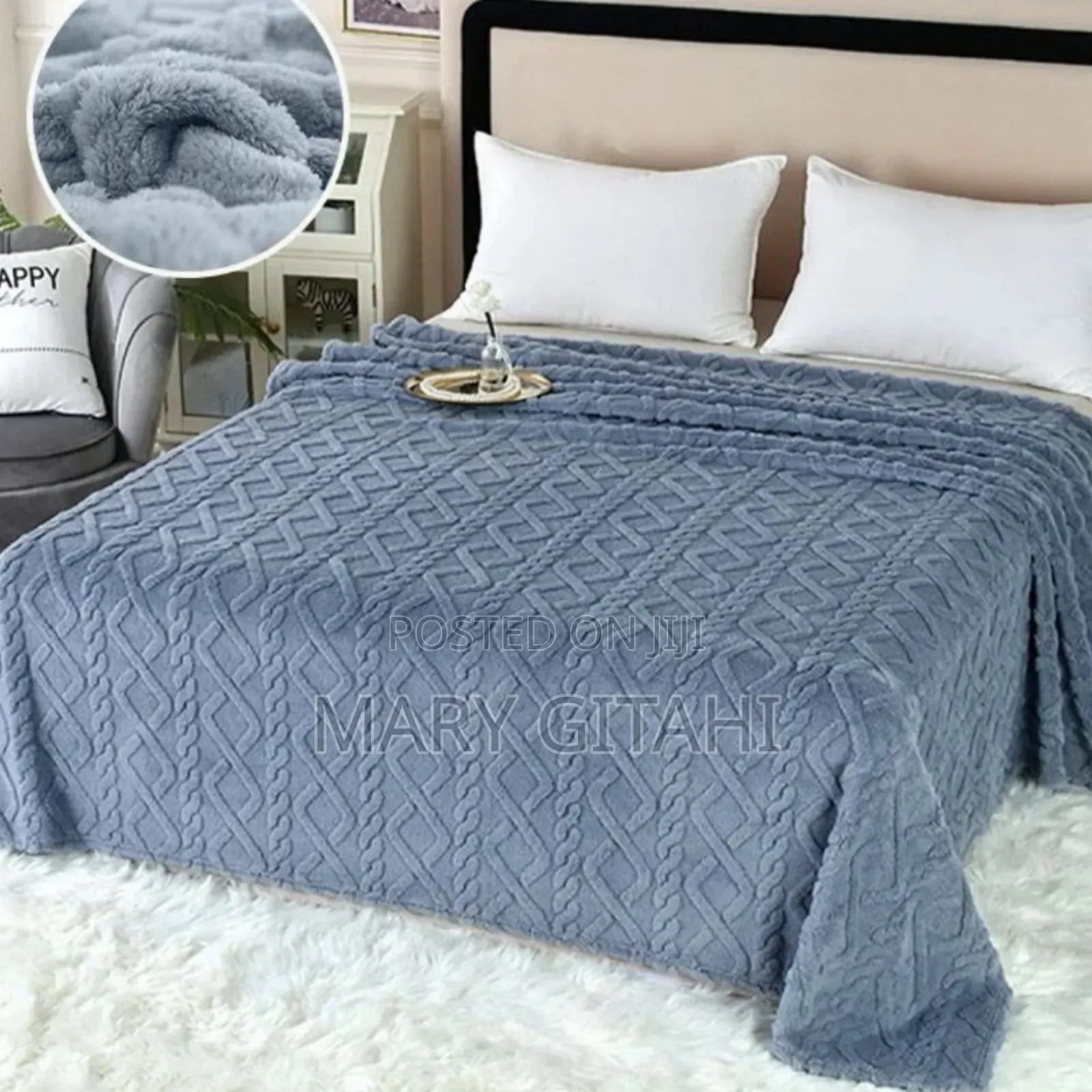 Warm Embossed Throw Blanket Plush Plush Blanket at