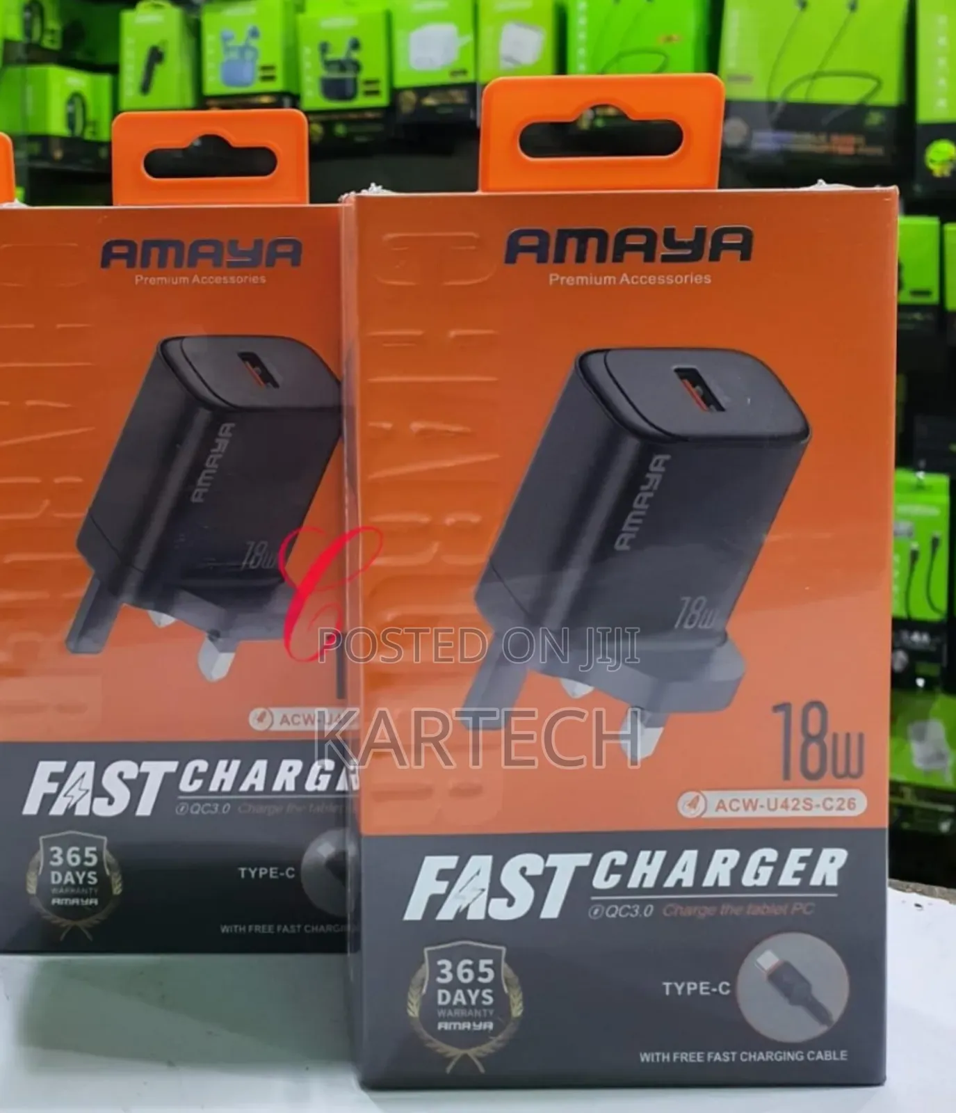 Amaya Charger ACW-U42S-C26 18W