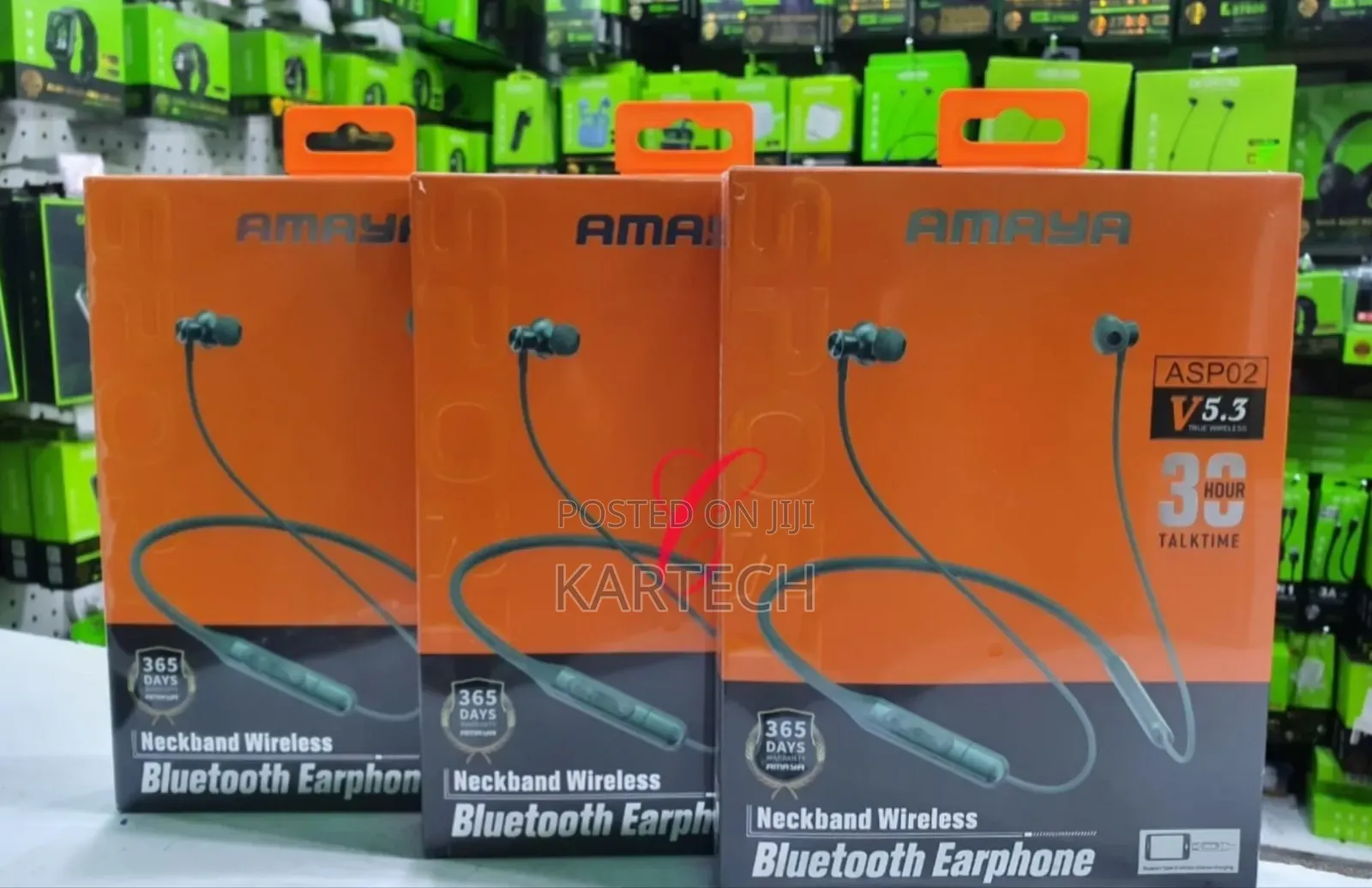 Amaya ASP02 Neckband Wireless Bluetooth Earphone
