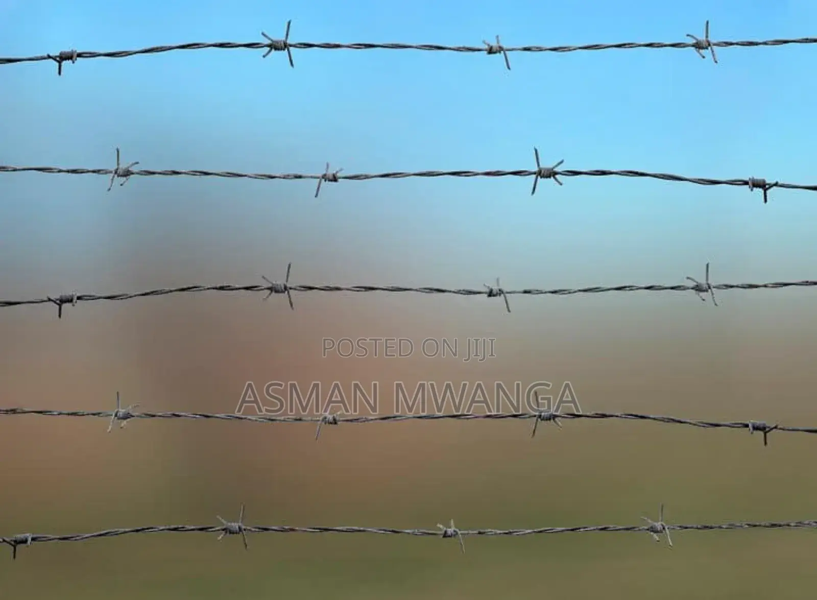 Galvanised Berbed Wire 610mtrs