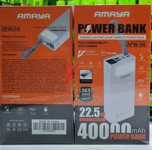 Amaya APW-04 PD20W 22.5W 40,000mah Quick Charger Power Bank