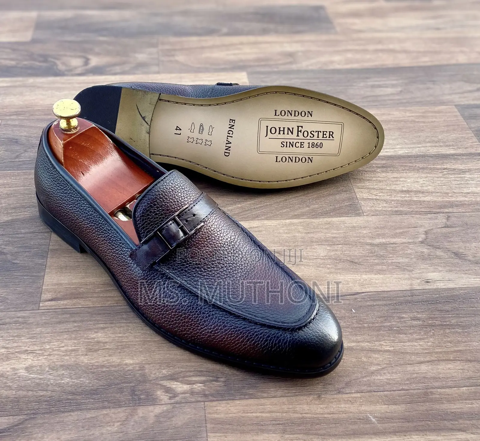 Black / Tan London J. Foster Leather Officials