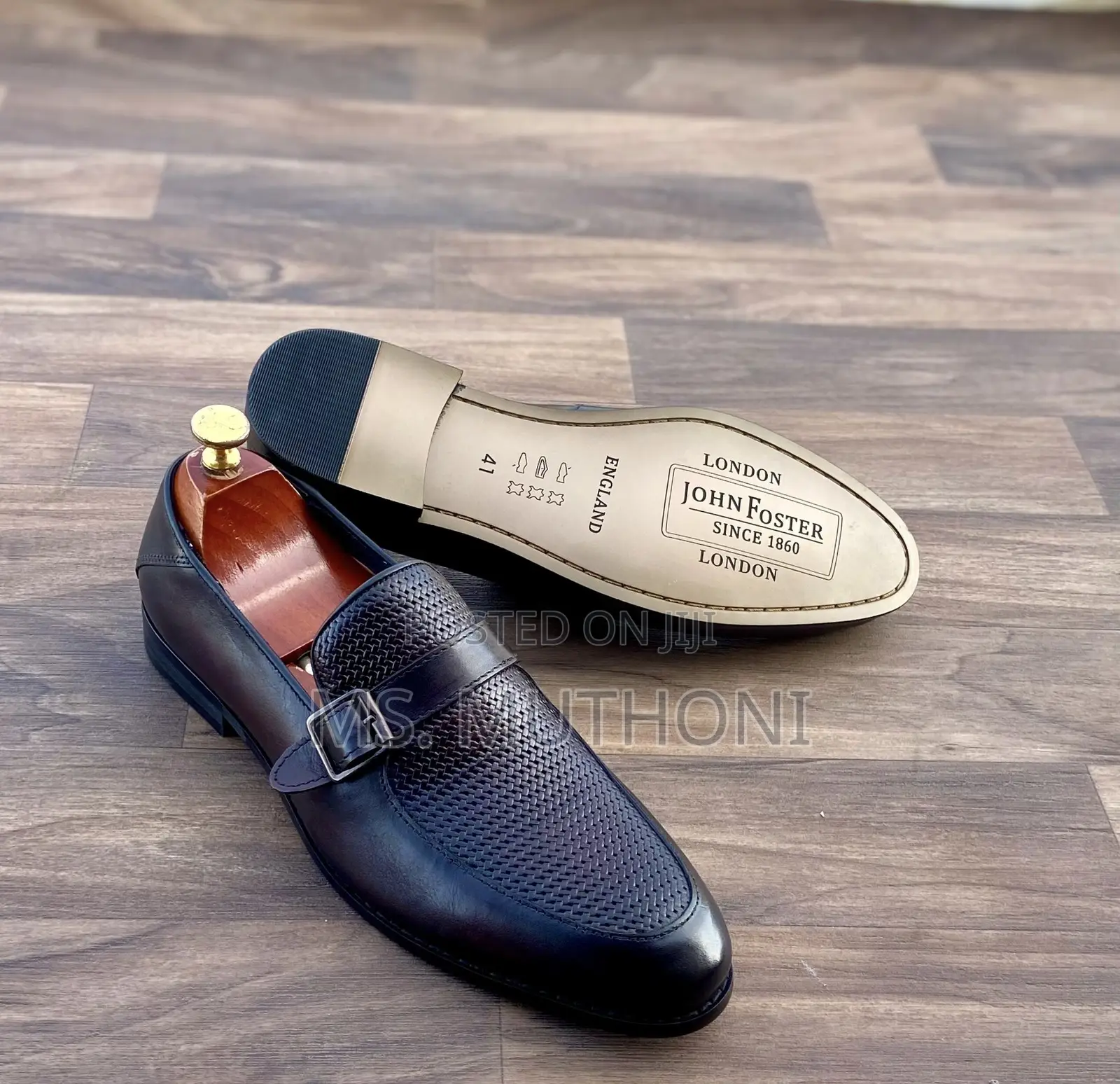 Black / Tan London J. Foster Leather Officials