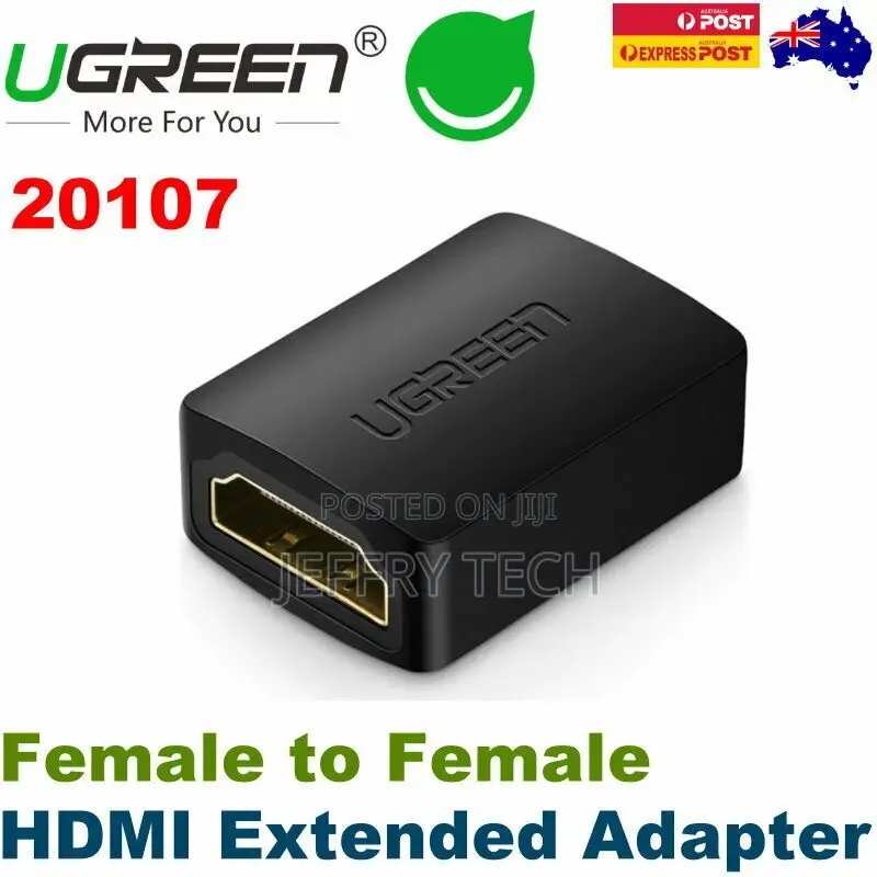 UGREEN 20107 HDMI 2.0 Coupler Extender Female to Female