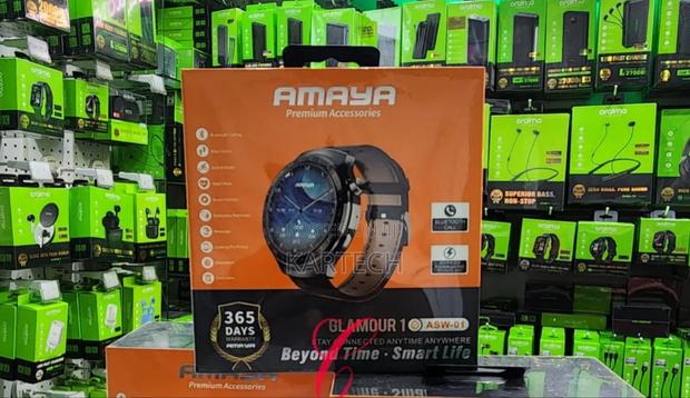 Amaya ASW-01 Smartwatch Leather Straps– Sleek Business Style
