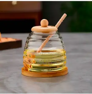 Multi-purpose Glass Honey Storage Jar