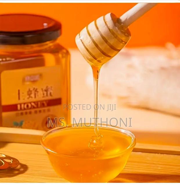 Multi-purpose Glass Honey Storage Jar - thumbnail 3