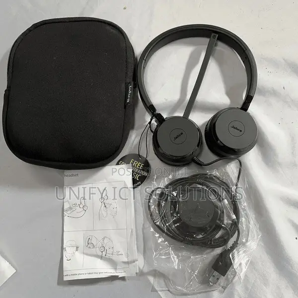 Jabra Evolve 30 II MS Stereo Wired Headset/Music Headphones