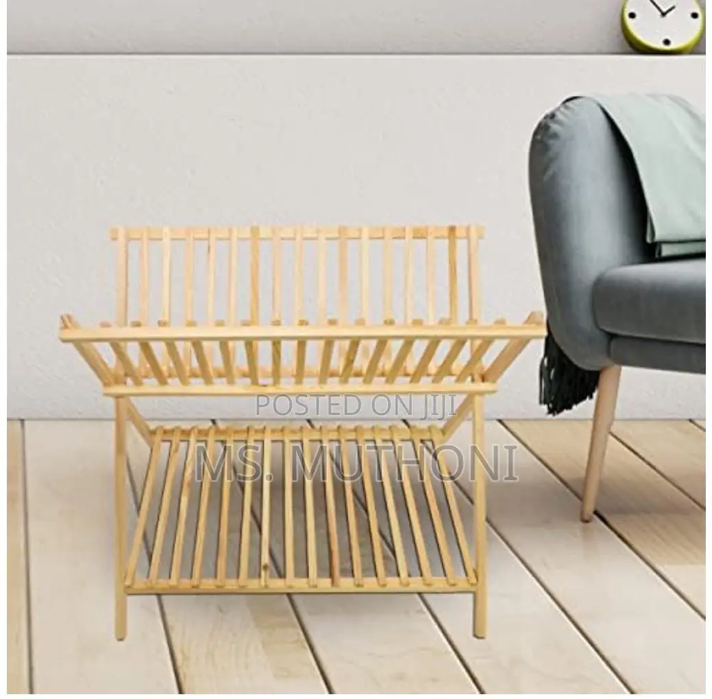 Simple Bamboo Magazine Rack 42*32*38cm