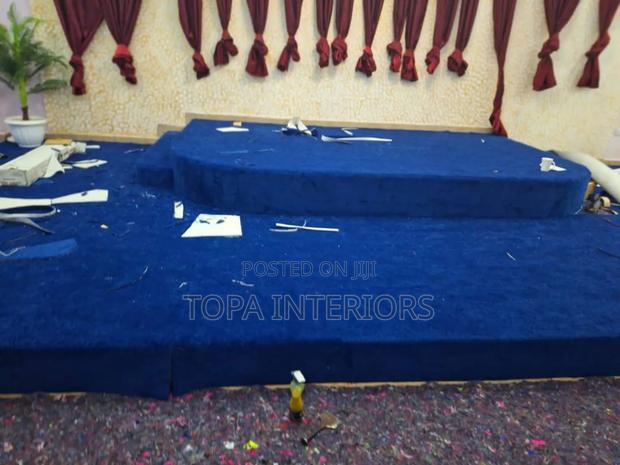 Soft Landing Thick V.I.P Navy Blue Wall to Wall Carpets Rugs