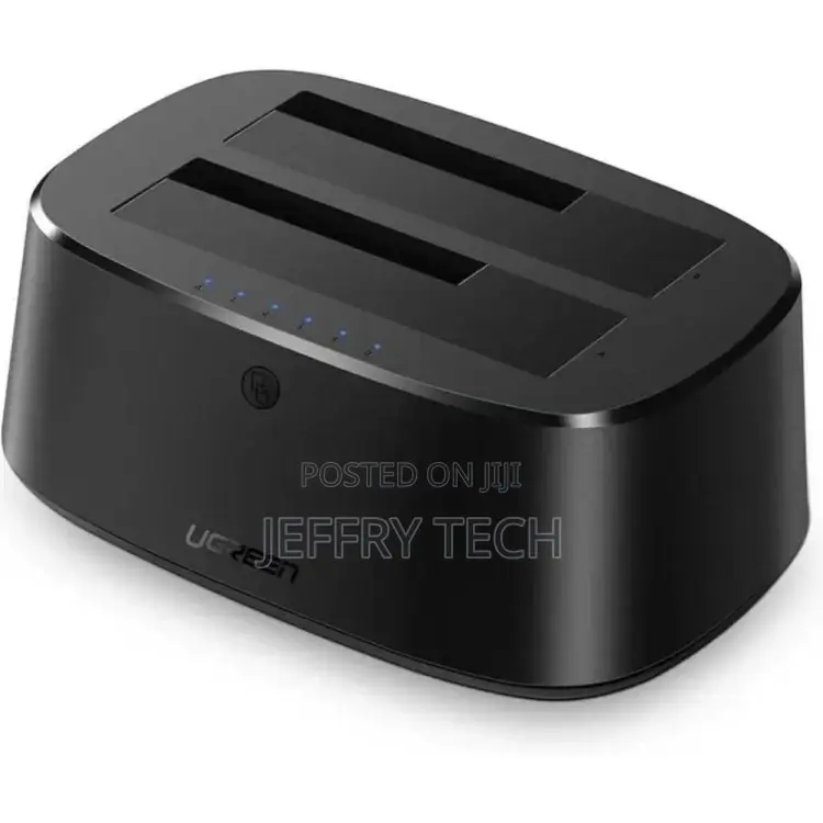 UGREEN USB 3.0 Dual Bay SATA Hard Drive Docking Station -