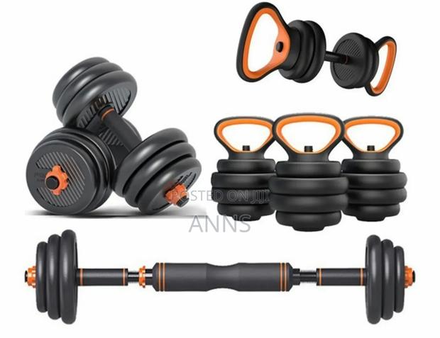 50kgs Workout 6 in 1 Best Dumbells - main view