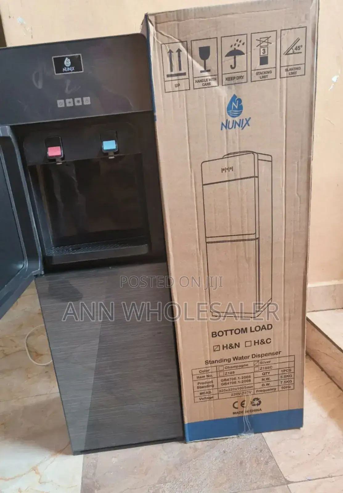 Nunix 3 Taps Z188 Hot, Water Dispenser Z1T