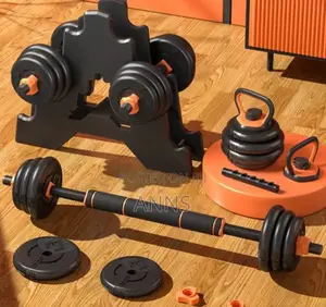 30kgs 6 in 1 Adjustable Set Dumbells With Kettle Bells