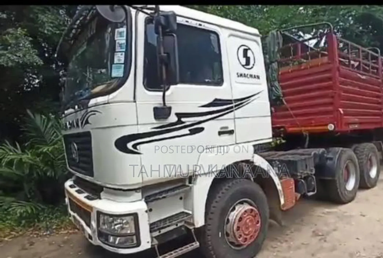 Truck Shacman and Transtrailer