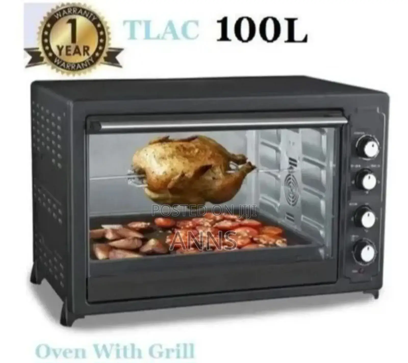 Tlac 100litres Commercial Oven With Grill