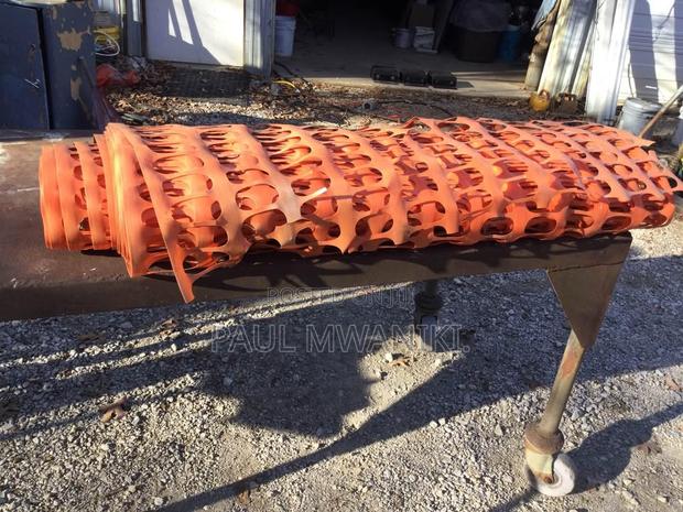 Orange Safety Fence Mesh - thumbnail 2