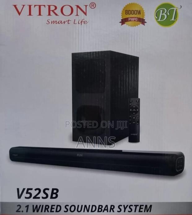 Vitron V52SB Wired Soundbar System - main view