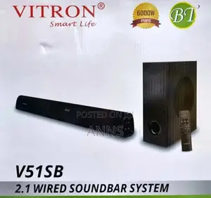Vitron V61SB AMAZING 2.1 Wired Soundbar System