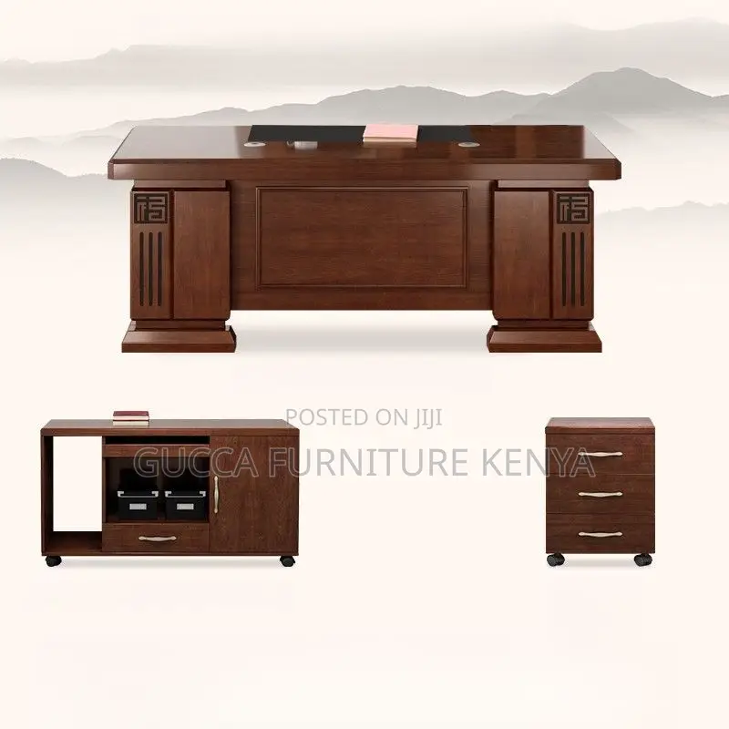 Office Tables:1.8 Meters Rectangular Auburn Executive Table