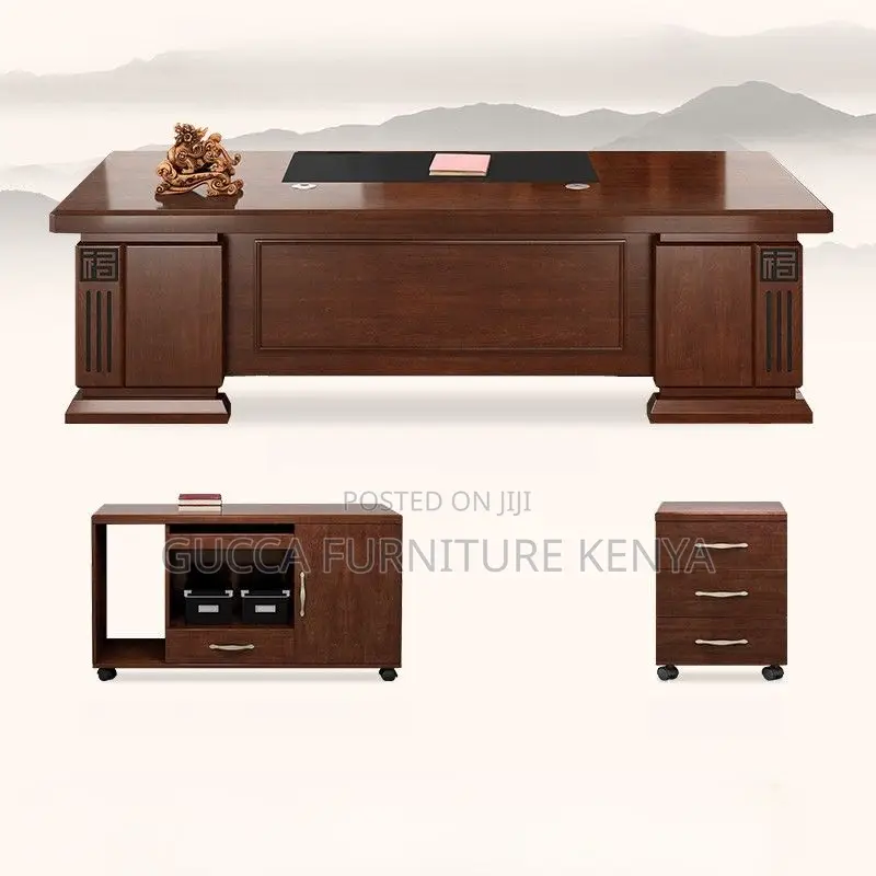 Office Tables:1.8 Meters Rectangular Auburn Executive Table