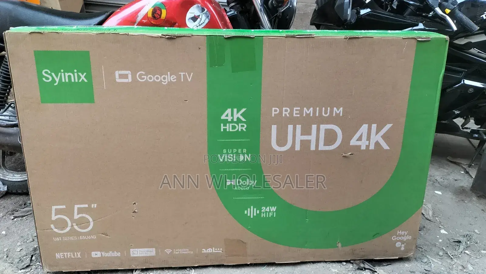 Synix 55 Inches Smart Android Tv