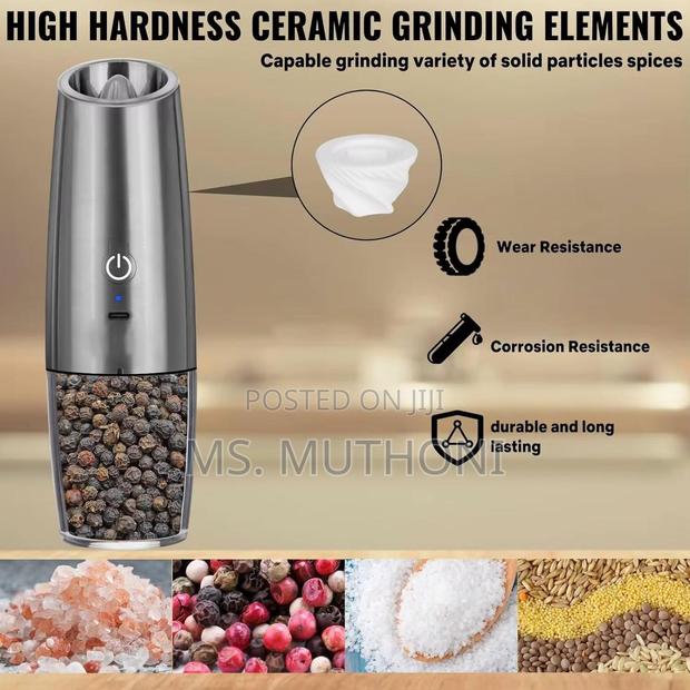 Rechargeable Electric Salt and Pepper Grinder*