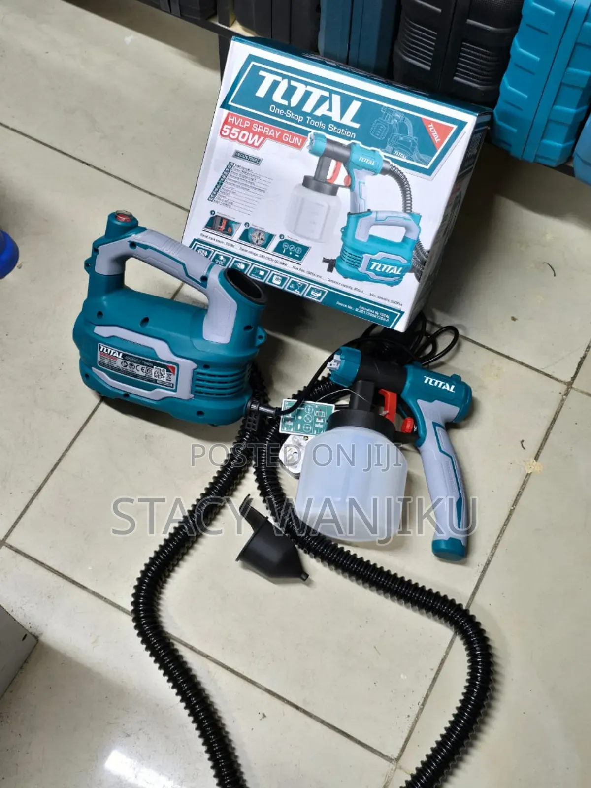 Total Spray Gun With Pipe 550 Watt/ Total Spray Gun