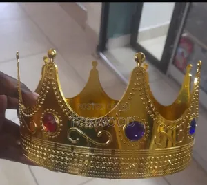 Kids Plastic King Crown