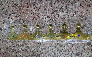 Kids Plastic King Crown
