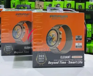 Amaya ASW-02 Elegant Smart Watch With Bluetooth Call